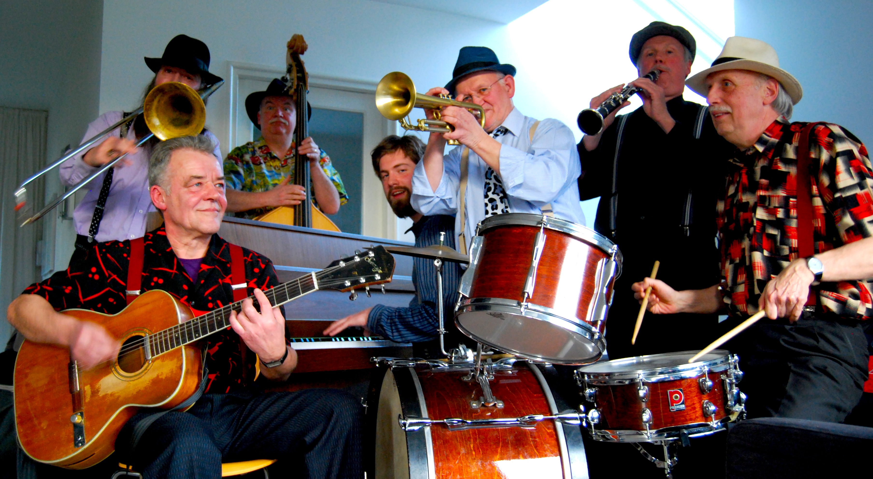 Mike Owens Woodland Jazz Band ((UK/DK)) - Photo: 