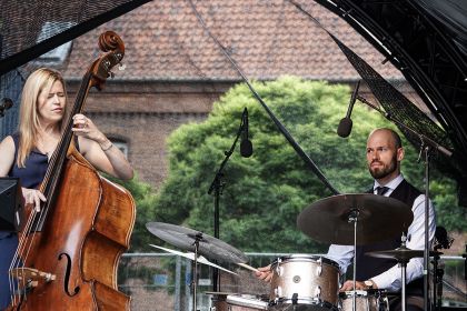Kristin Korb Trio - Opening at Klostertorvet - Klostertorvet - 15/07/2017 - Fotograf: Hreinn Gudlaugsson