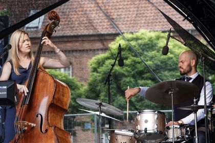 Kristin Korb Trio - Opening at Klostertorvet - Klostertorvet - 15/07/2017 - Fotograf: Hreinn Gudlaugsson