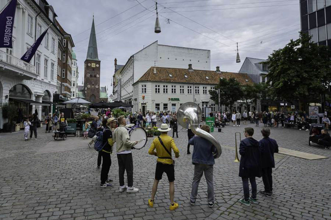 Street Parade - Aarhus Jazz Festival Brass Band - Photo: Poul Nyholm