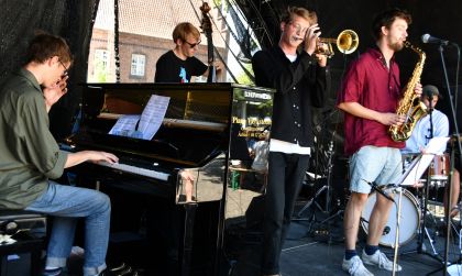 Aloft Quartet feat. Jakob Sørensen - Klostertorvet - 16/07/2018 - Fotograf: Henning Espersen