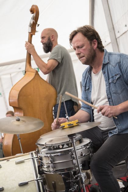 H.P. Lange & Band - Jazzteltet - Telefontorvet - Hos Anders - 16/07/2019 - Fotograf: Bo Petersen