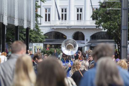 Street Parade - Sommerjazz Brass Band - Havnepladsen, Midtbyen Aarhus - 11/07/2020 - Fotograf: Poul Nyholm