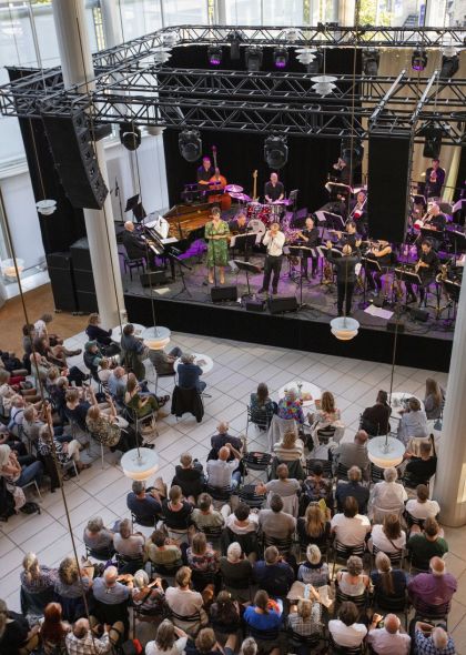 Aarhus Jazz Orchestra feat. Mathias Heise & Sinne Eeg - Musikhuset Aarhus - 13/07/2022 - Fotograf: Bo Petersen