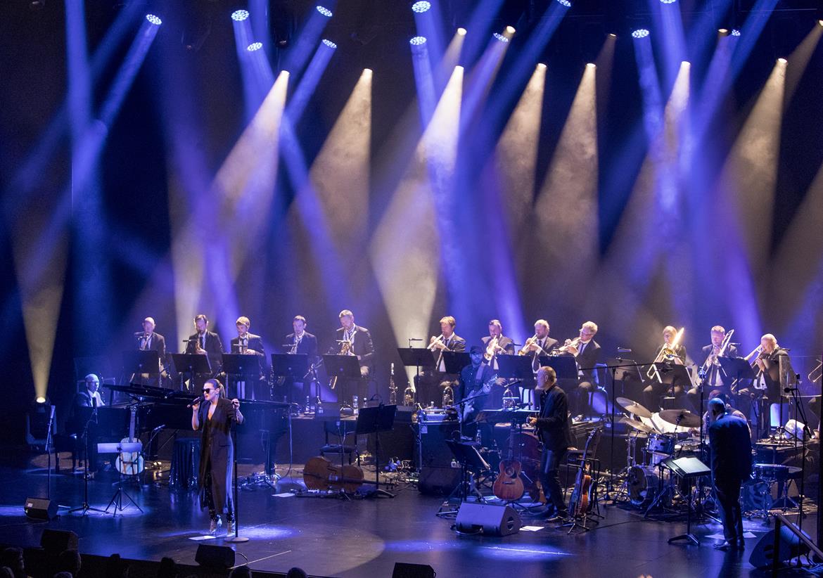 Melody Gardot og Aarhus Jazz Orchestra væltede Musikhuset