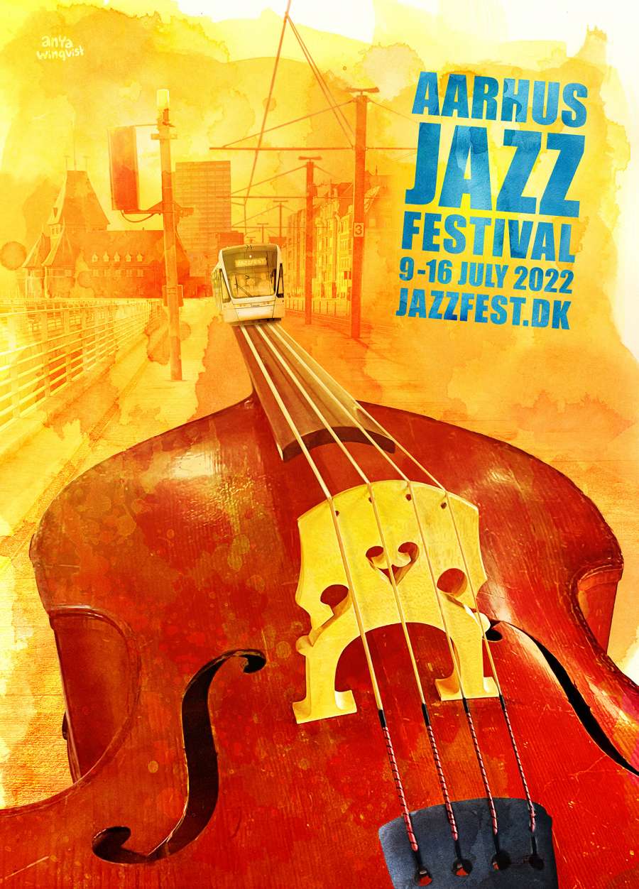 Aarhus Jazz Festival præsenterer årets plakat 2022